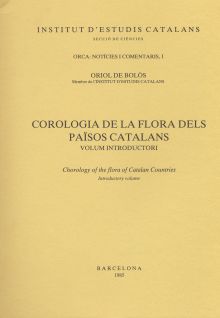 COROLOGIA DE LA FLORA DELS PAÏSOS CATALANS