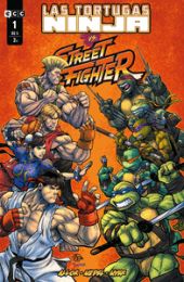 TORTUGAS NINJA VS. STREET FIGHTER NUM. 1 DE 5, LAS