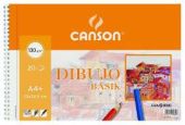 BLOCK DIBUJO A4 ESPIRAL SIN RECUADRO BASIK 130 GRMS GUARRO - CANSON