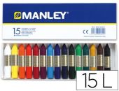 CERAS MANLEY 15 COLORES MANLEY - MASATS