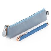 SET BOLÍGRAFO + PORTATODO MINI AZUL