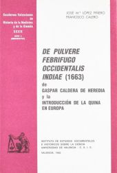 De pulvere febrifugo Occidentalis Indiae (1663) de Gaspar Caldera de Heredia y l