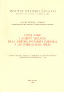 COTES SOBRE L'APARENT VIOLACIÓ DE LA SIMETRIA D'INVERSIÓ TEMPORAL