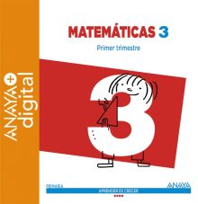 Matemáticas 3. Primaria. Anaya + Digital.