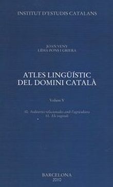 Atles lingüístic del domini català. Volum V