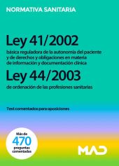 Ley 41/2002, de 14 de noviembre, básica reguladora de la autonomía del paciente 
