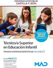 TEMARIO MATERIAS ESPECIFICAS VOL. 2 TECNICOA EN EDUCACION INFANTIL CASTILLA Y L