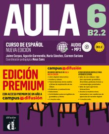 Aula Nueva Edición 6 Premium libro del alumno + CD