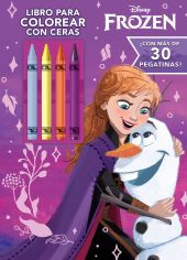 FROZEN. LIBRO PARA COLOREAR CON CERAS