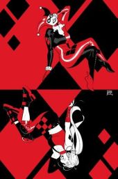 Harley Quinn: Black + White + Redder