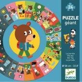 PUZZLE GIGANTE LA JORNADA DJECO PUZZLES PIEZAS