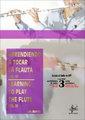 APRENDIENDO A TOCAR LA FLAUTA /LEARNING TO PLAY THE FLUTE VOL. 4