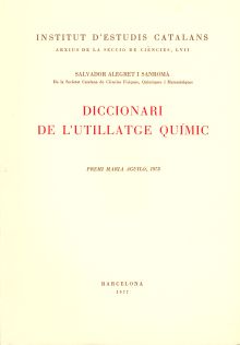 Diccionari de l'utillatge químic