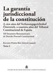 La garantía jurisdiccional de la Constitución