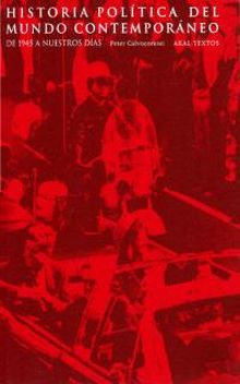 Historia política del mundo contemporáneo