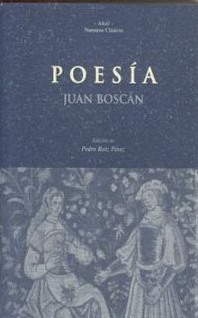 POESIA JUAN BOSCAN
