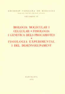 BIOLOGIA MOLECULAR I CEL.LULAR. FISIOLOGIA I GENÈTICA DELS PROCARIOTES. FISIOLOG