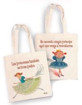 BOLSA TELA PRINCESAS TAMBIEN